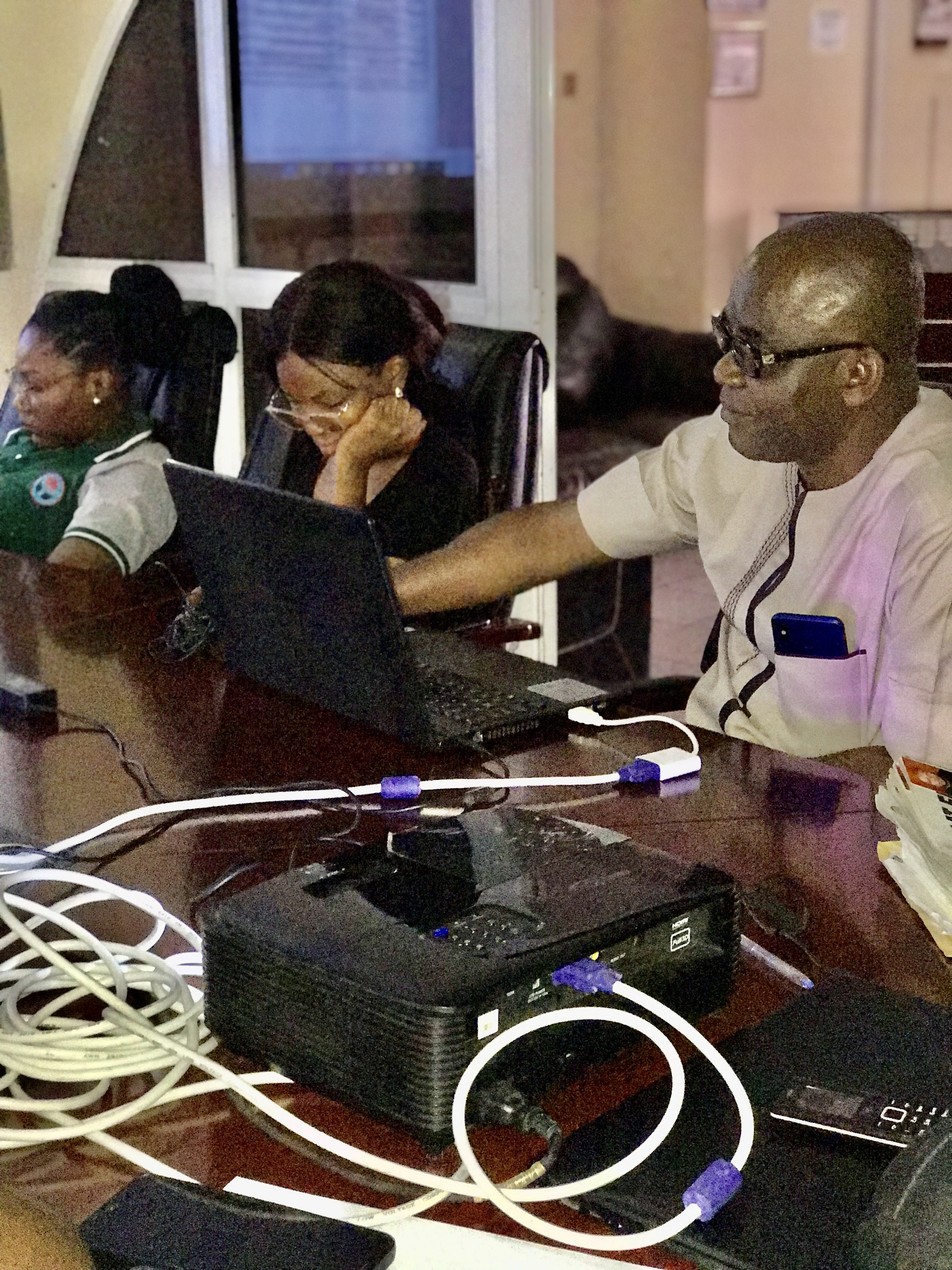 Training staffs of iConnect Investment Ltd in Estate Management System